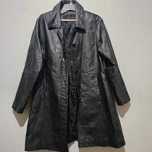 Phase Two Women's Black Leather Jacket with lining Size M